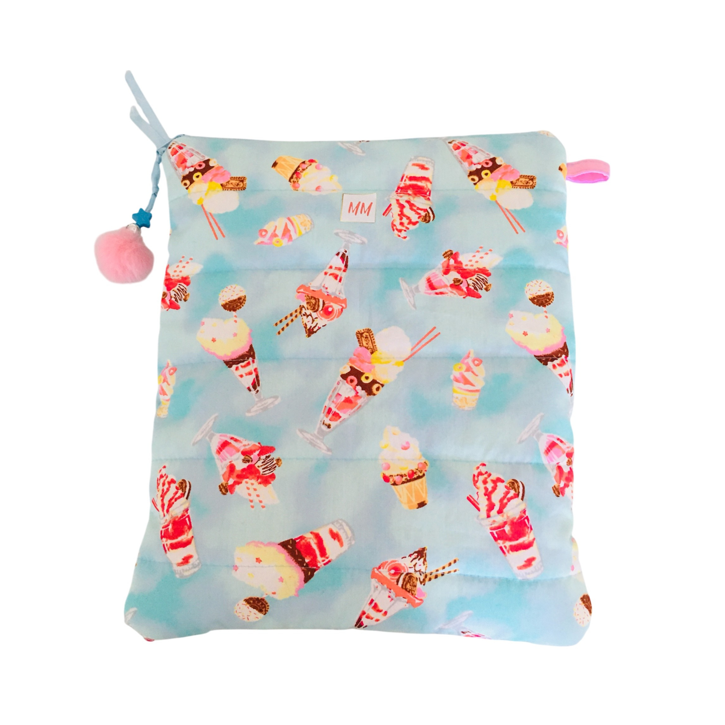 Pochette bleu sundae