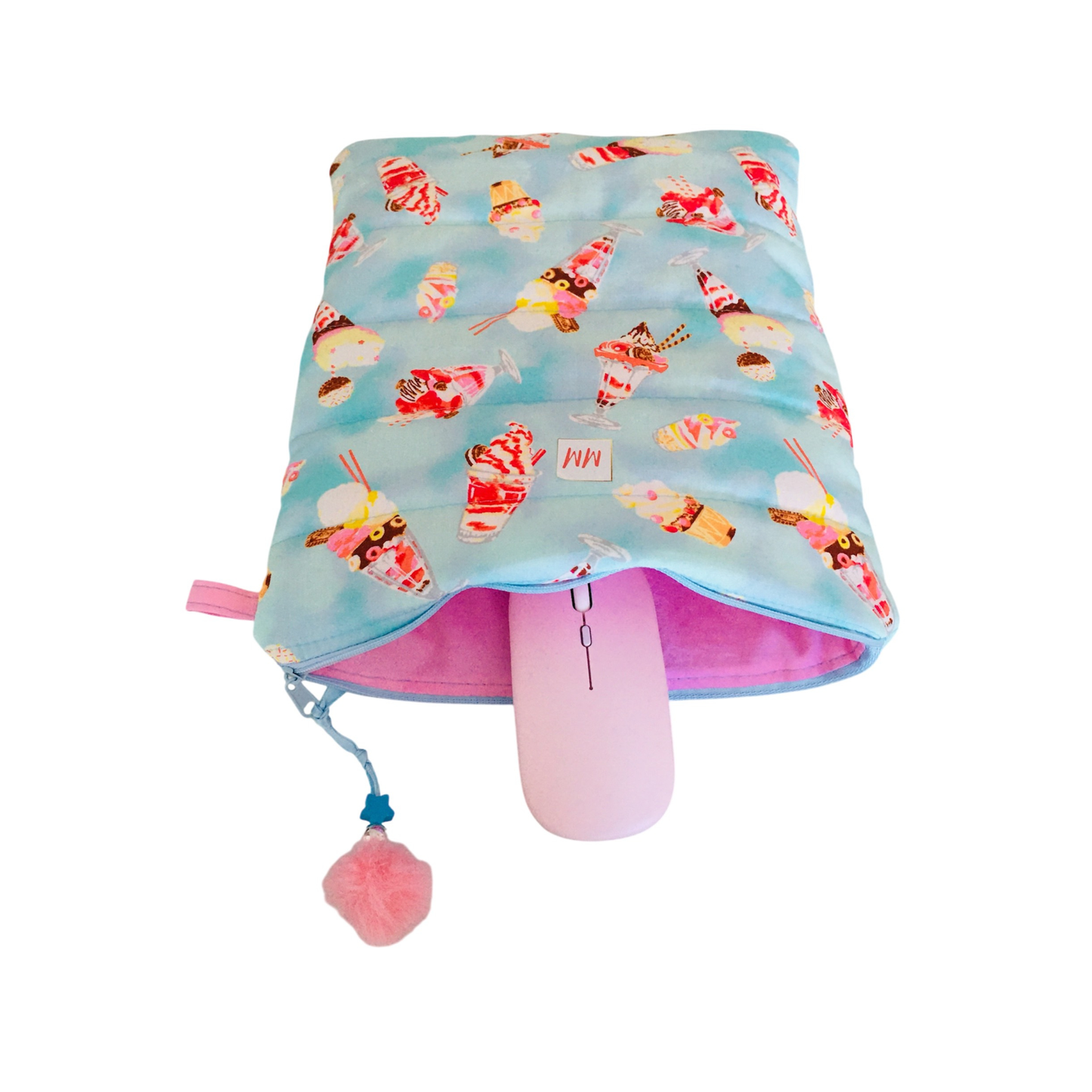 Pochette bleu sundae