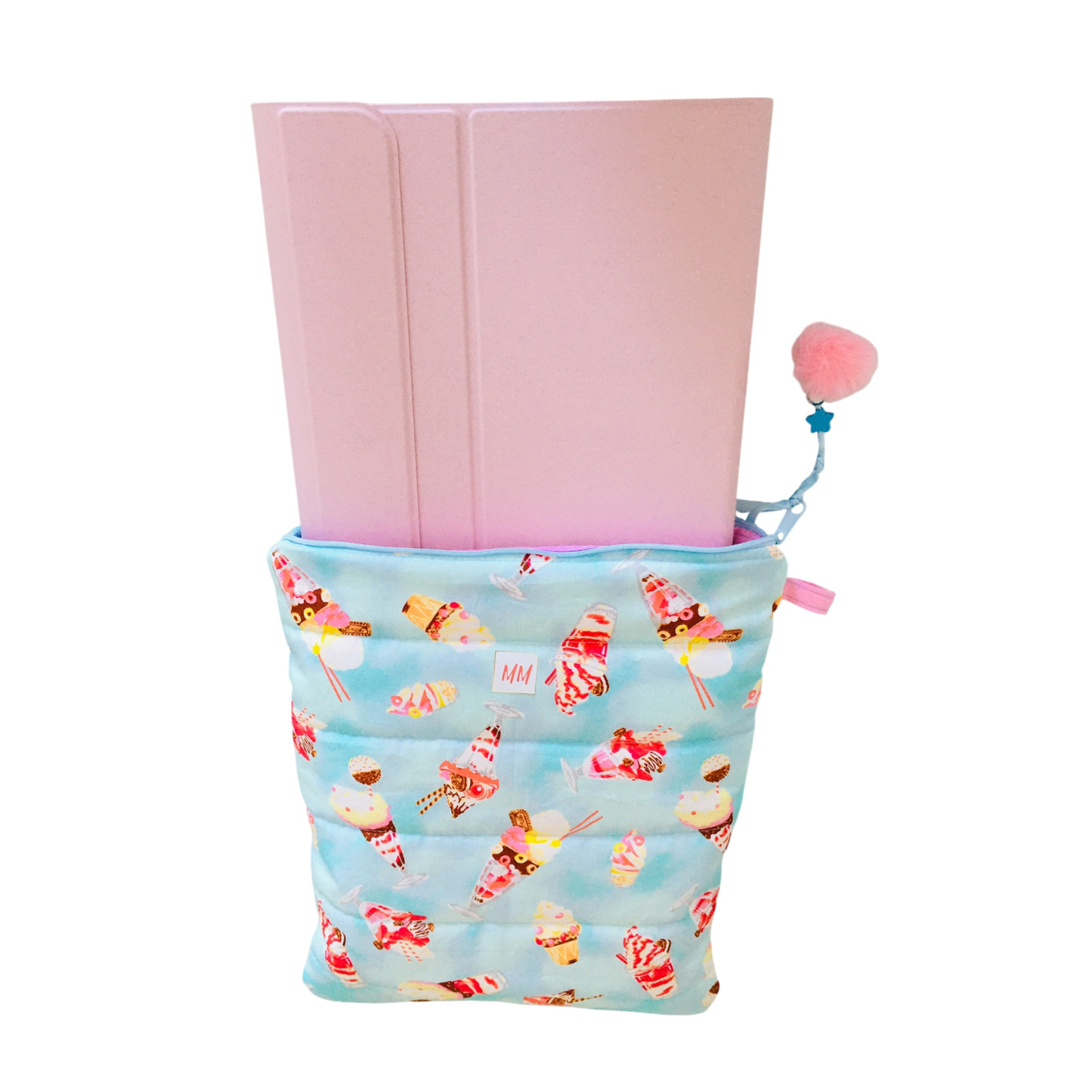 Pochette bleu sundae